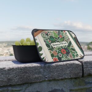 Eco-Friendly Bento Box with SproutVive Design - Perfect for Meal Prep & Lunches