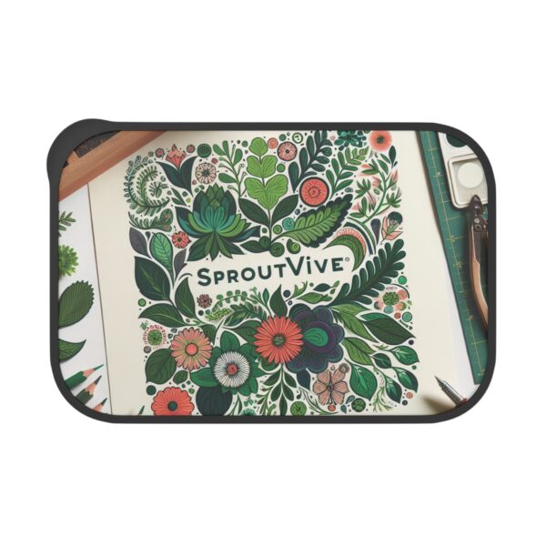 Eco-Friendly Bento Box with SproutVive Design - Perfect for Meal Prep & Lunches - Image 2