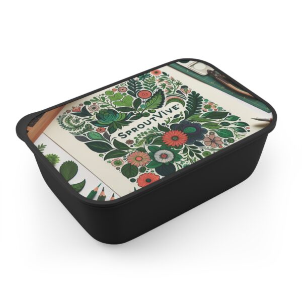 Eco-Friendly Bento Box with SproutVive Design - Perfect for Meal Prep & Lunches - Image 3