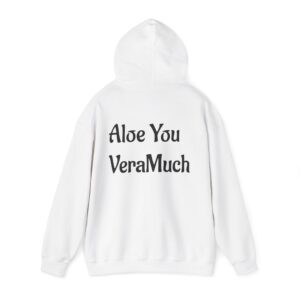 Aloe You VeraMuch Hoodie — 'Sproutive' Plant Lover Pullover - Image 3