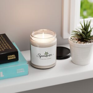 Clean Cotton Scented Soy Candle | Eco-Friendly Aromatherapy - Image 20