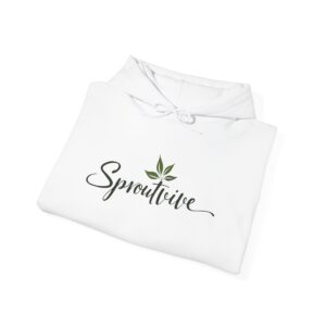 Aloe You VeraMuch Hoodie — 'Sproutive' Plant Lover Pullover - Image 4