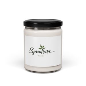 Clean Cotton Scented Soy Candle | Eco-Friendly Aromatherapy - Image 29