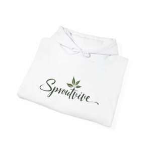 Sproutive Hoodie — "Love Grows Here" Cozy Plant Lover Sweatshirt - Image 4