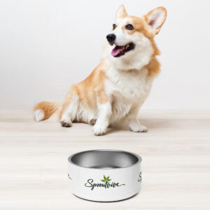 Sproutvive Logo Pet Bowl – Minimal & Durable Feeding Bowl - Image 4