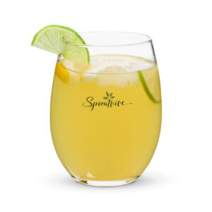 Stemless wine glass - Image 1